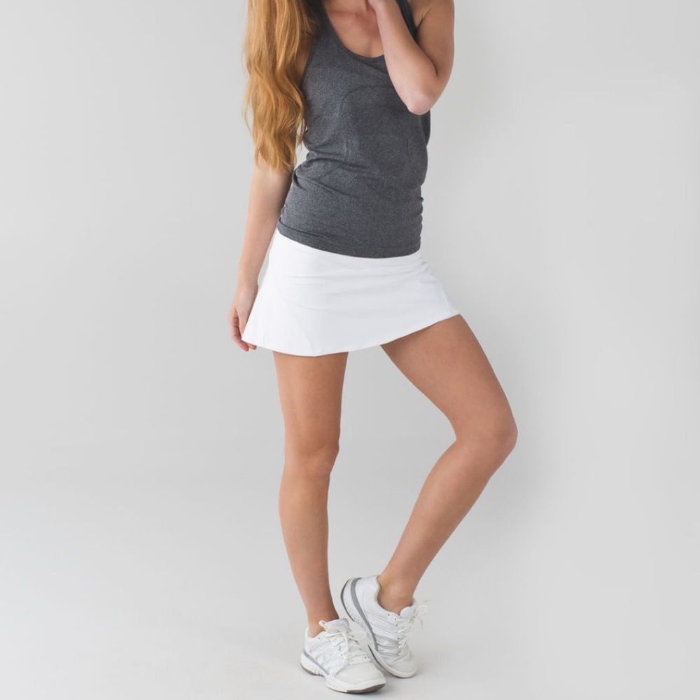 lululemon Ace Skirt - White - Size 4